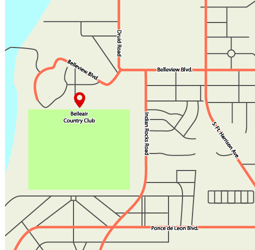 Clearwater Rotary Map